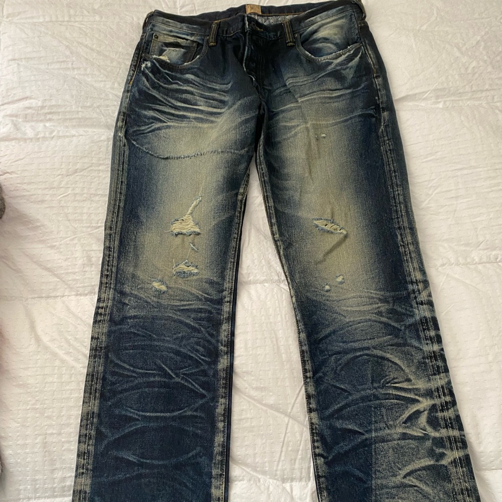 PRPS Men's Distressed Jeans.